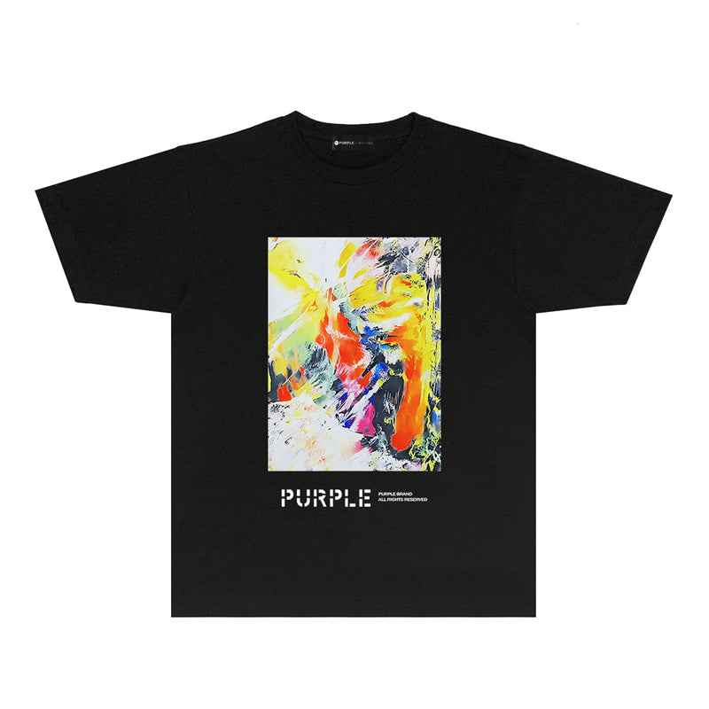 Street style Purple Brand T-shirt