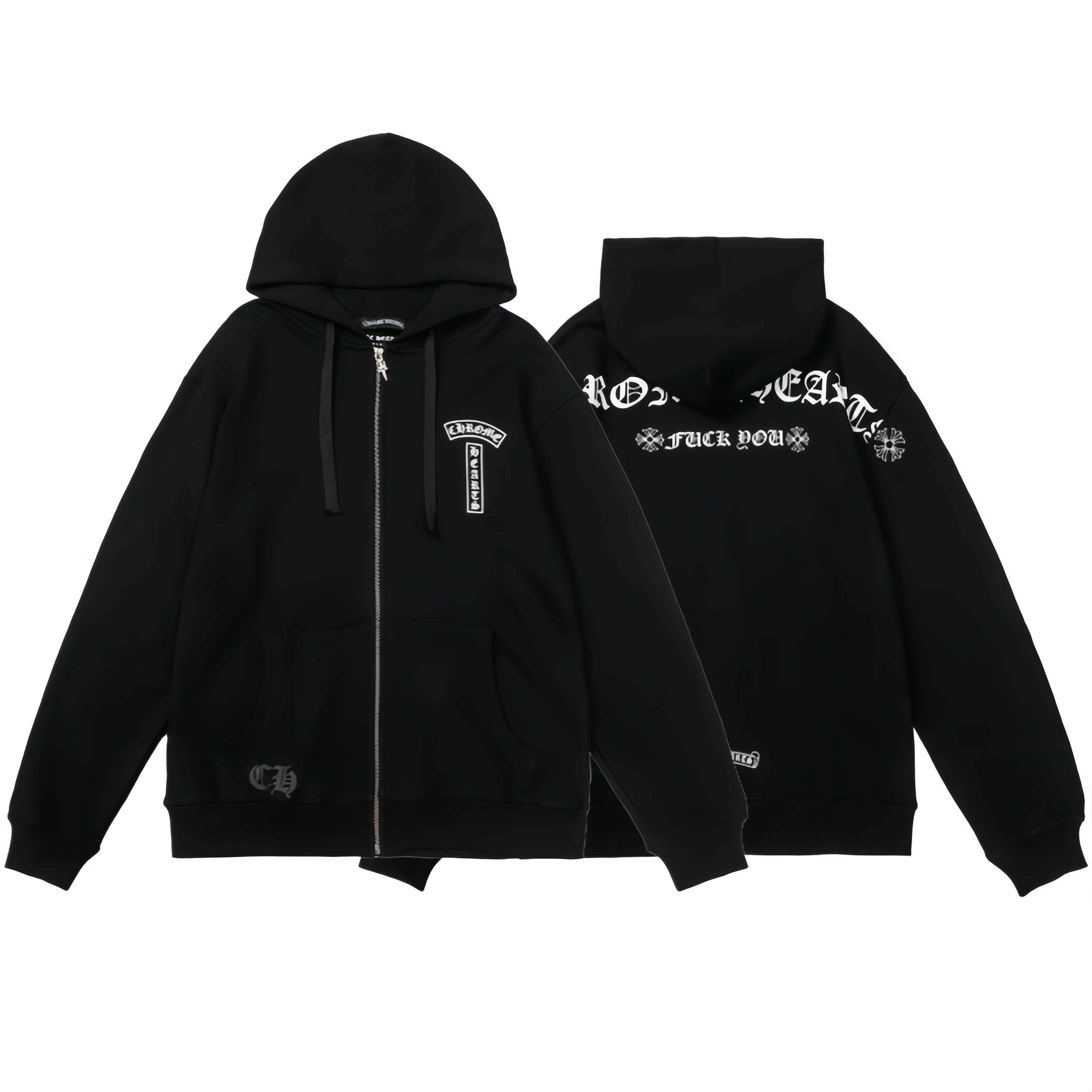 Chrome Hearts New Zip Up Hoodie -830