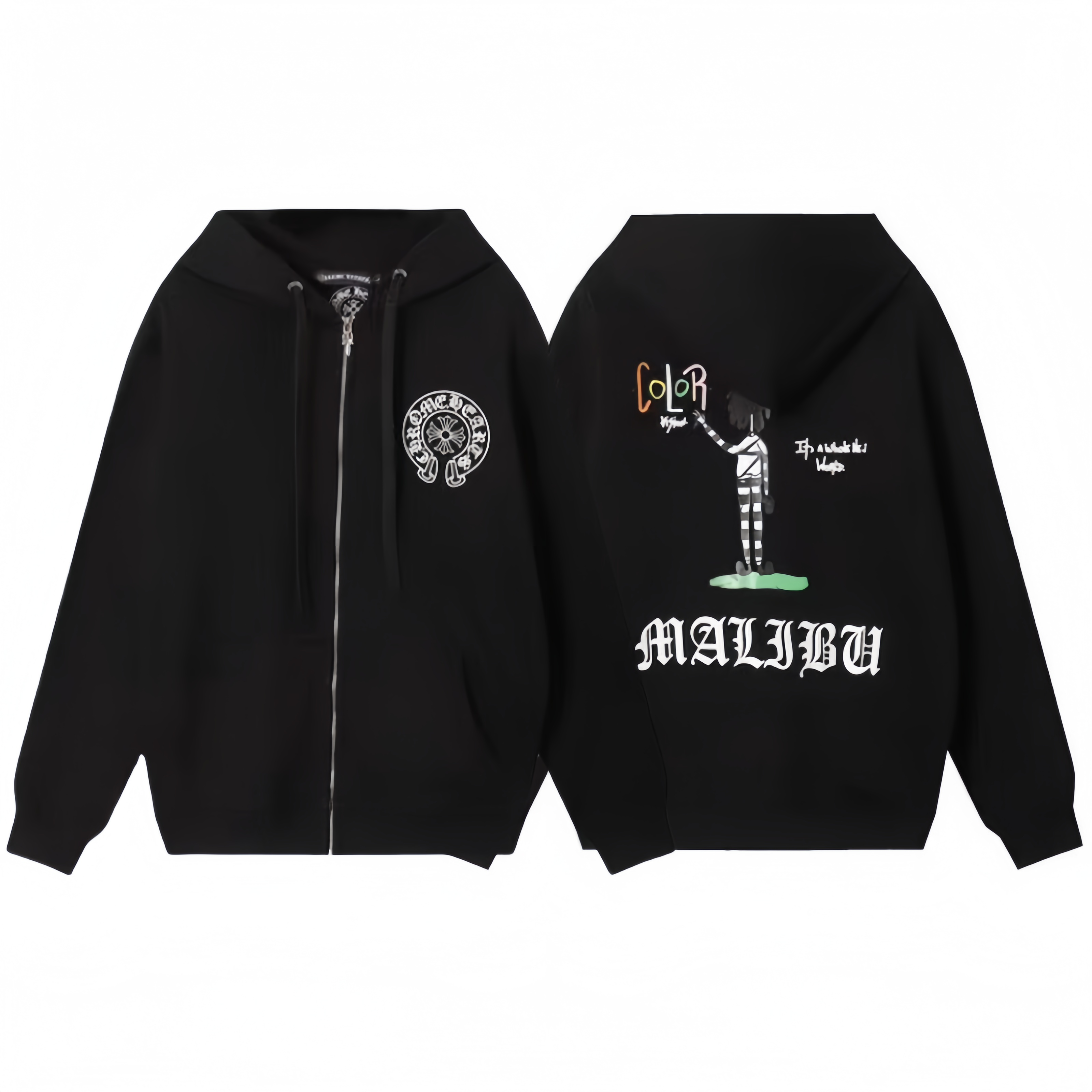 Chrome Hearts New Zip Up Hoodie -848