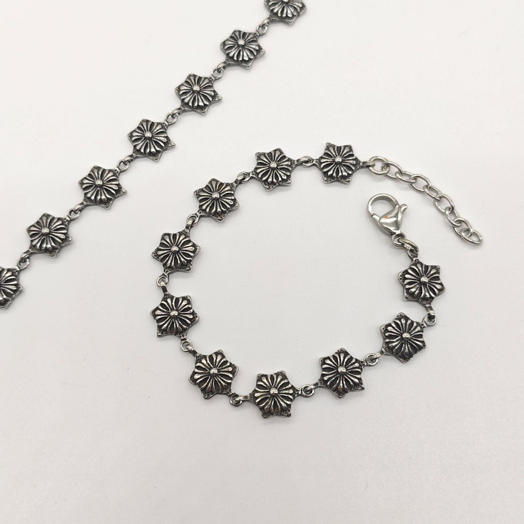 Chrome Hearts old retro Scout Flower bracelet