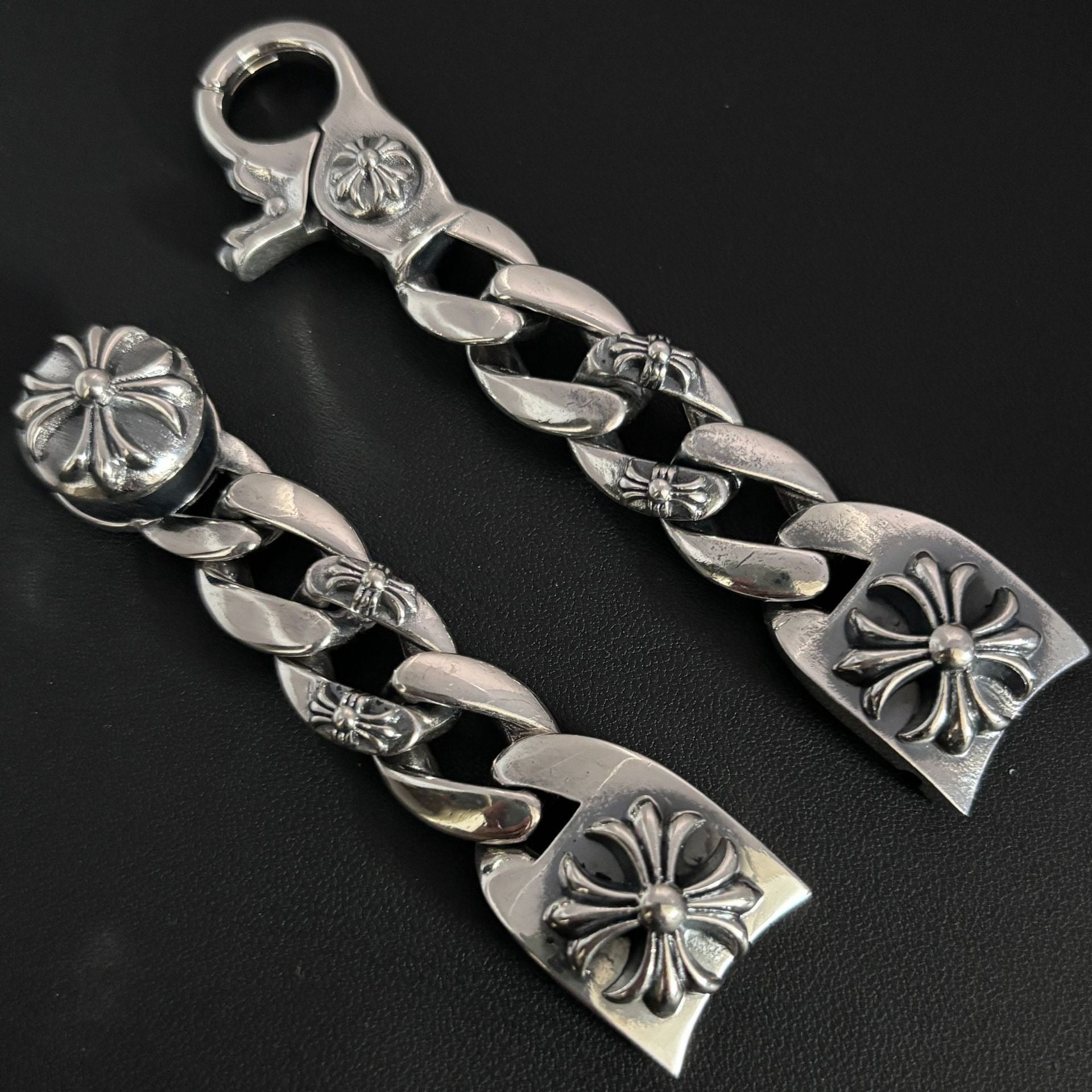 Chrome Hearts lobster clasp watch strap