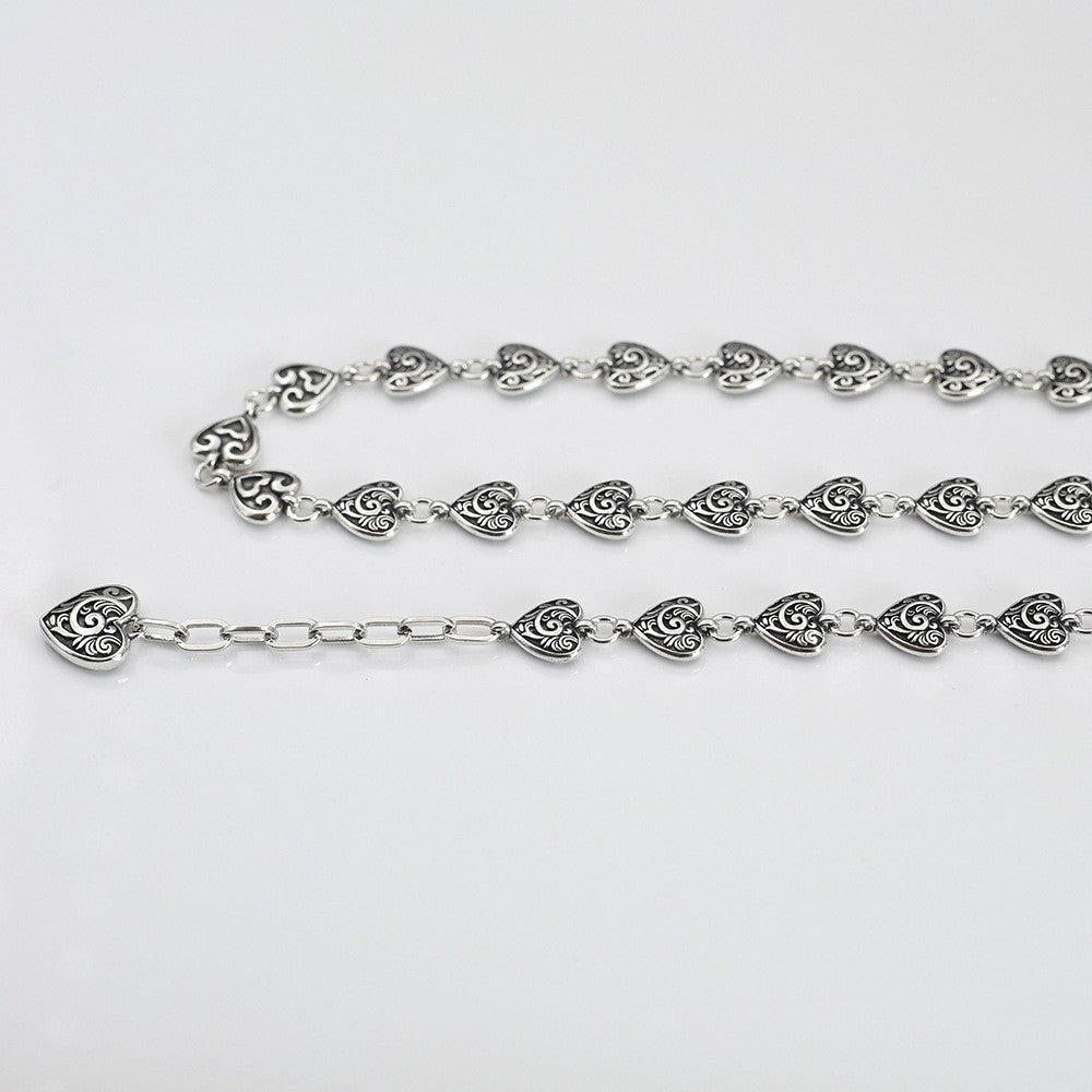 Chrome Hearts Retro versatile arabesque love chain