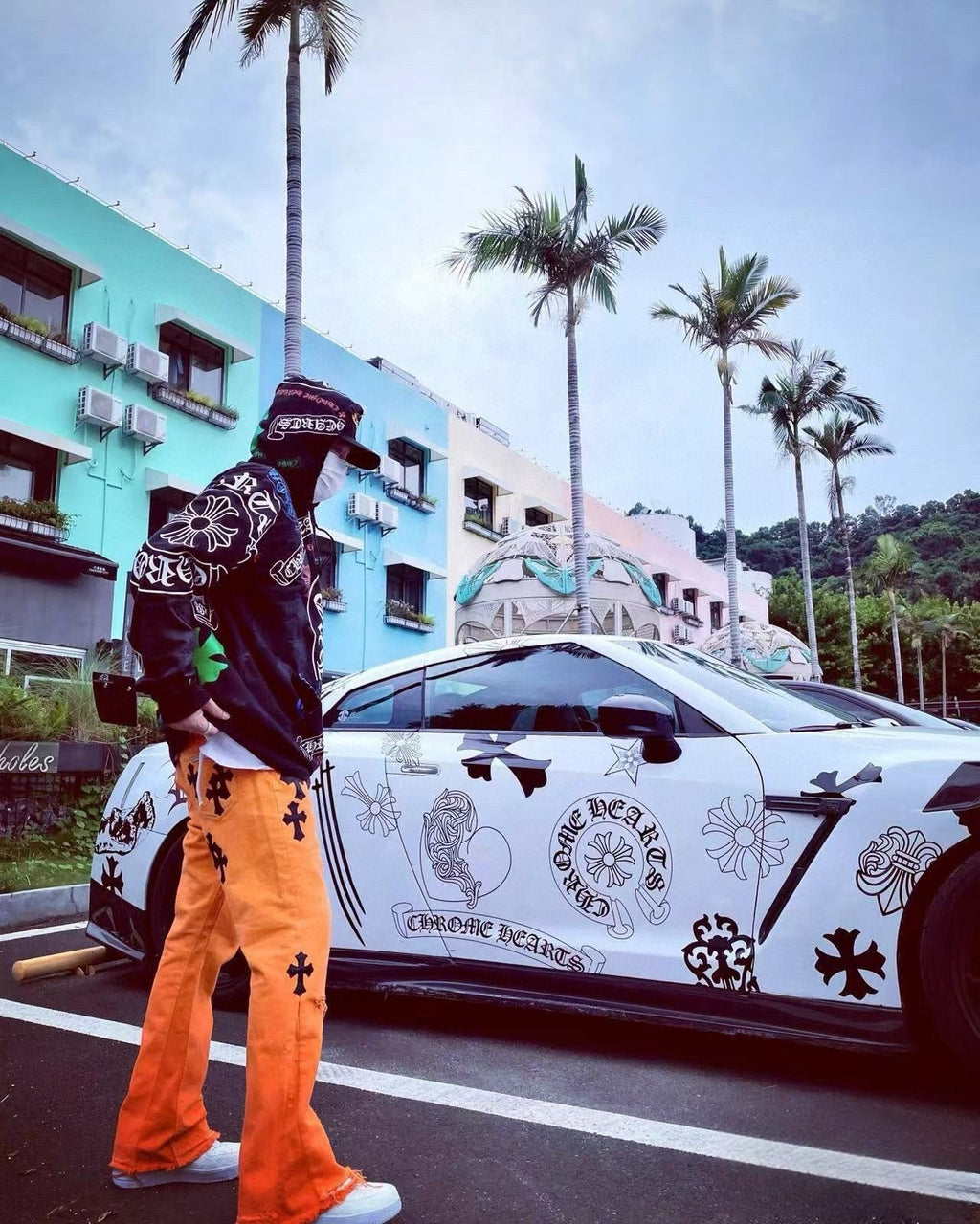 Chrome Hearts New Pants 8519